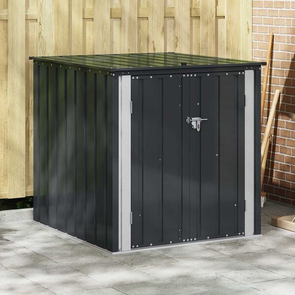 Vidaxl Robuste Gartenbox aus Stahl, abschließbar - jetzt bis zu 35% sparen