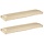 Palettenkissen Set 2-tlg. Oxford Beige 150x40cm - bis zu 34% sparen