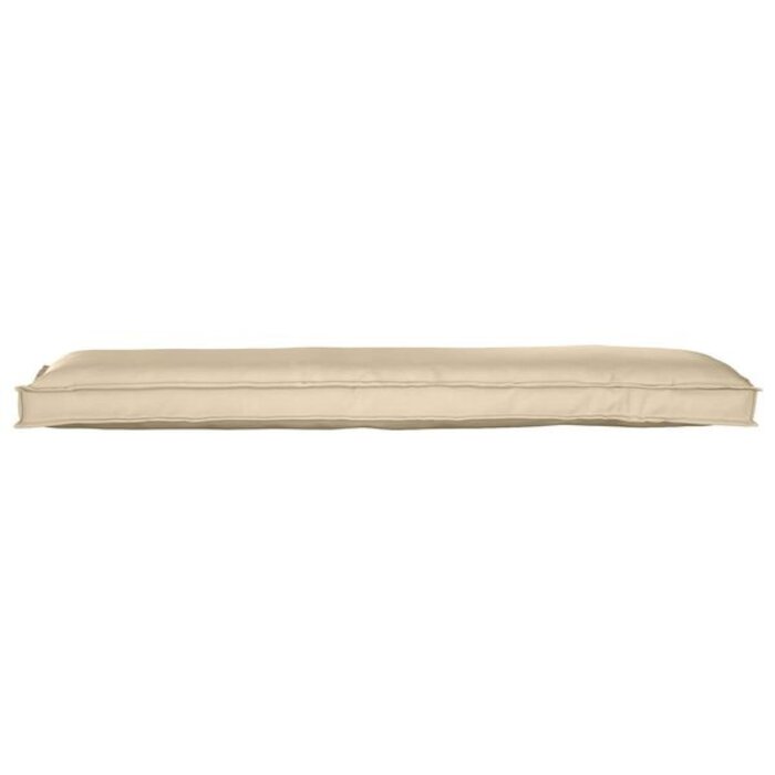 Vidaxl Palettenkissen Set 2-tlg. Oxford Beige 150x40cm - bis zu 34% sparen