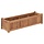 Massives Teakholz Hochbeet 100x30x25 cm - Jetzt bis zu 31% Rabatt sichern