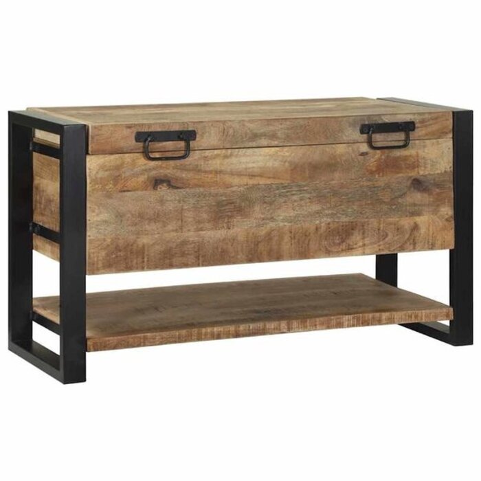 Vidaxl Aufbewahrungsbox aus massivem Mangoholz - bis zu 30% sparen!