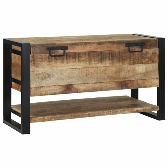 Vidaxl Aufbewahrungsbox aus massivem Mangoholz - bis zu 30% sparen!