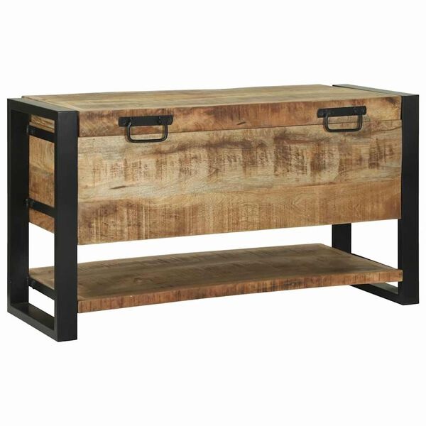 Vidaxl Aufbewahrungsbox aus massivem Mangoholz - bis zu 30% sparen!