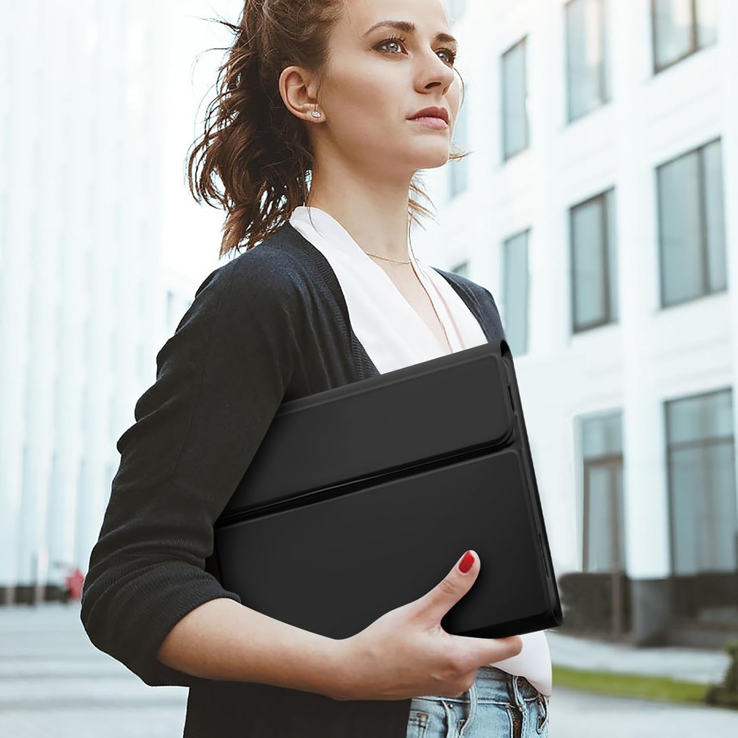 Tastatur-Hülle für iPad 10. Gen 10,9 Zoll - Schwarz - 56% Rabatt