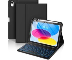 iPad 10. Gen. Tastatur-Hülle mit Beleuchtung - Schwarz - bis zu 38% Rabatt