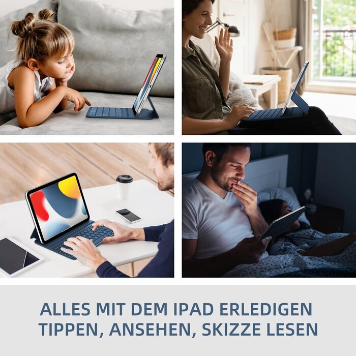 Hou Tastaturhülle für iPad 10 (2022) 10,9 Zoll Spanisch - Bis zu 55% Rabatt