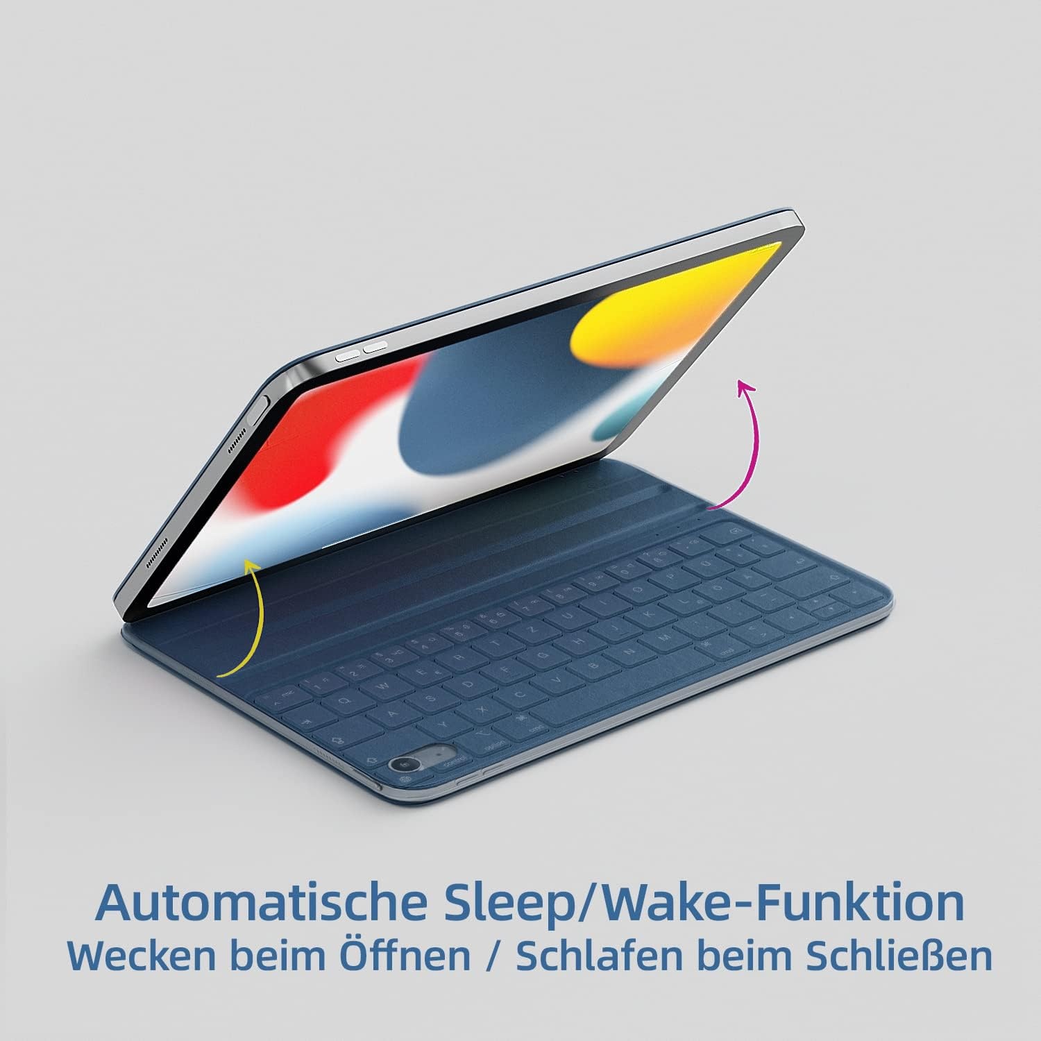 Hou Tastaturhülle für iPad 10 (2022) 10,9 Zoll Spanisch - Bis zu 55% Rabatt