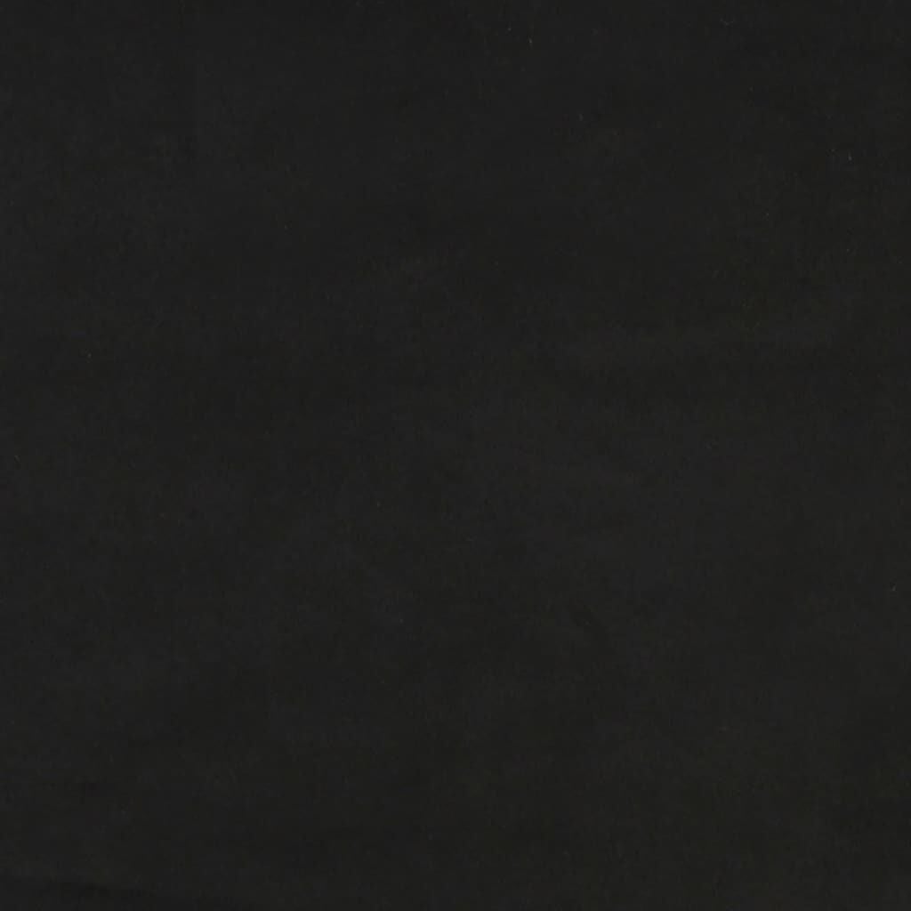 Vidaxl Elegantes Samt-Bettgestell 80x200 cm Schwarz - Bis zu 34% sparen!