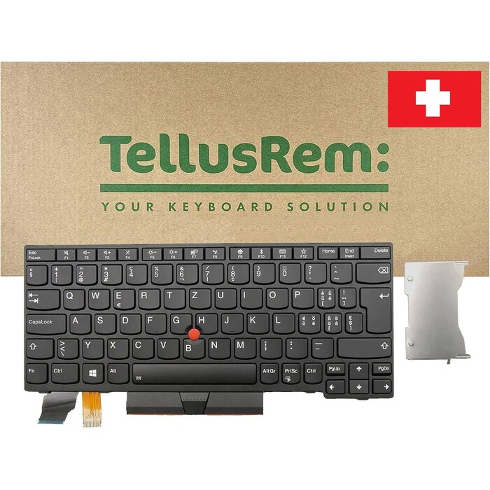 Ersatz-Tastatur für Thinkpad X280, X390, X395 - Mit Hintergrundbeleuchtung -56%
