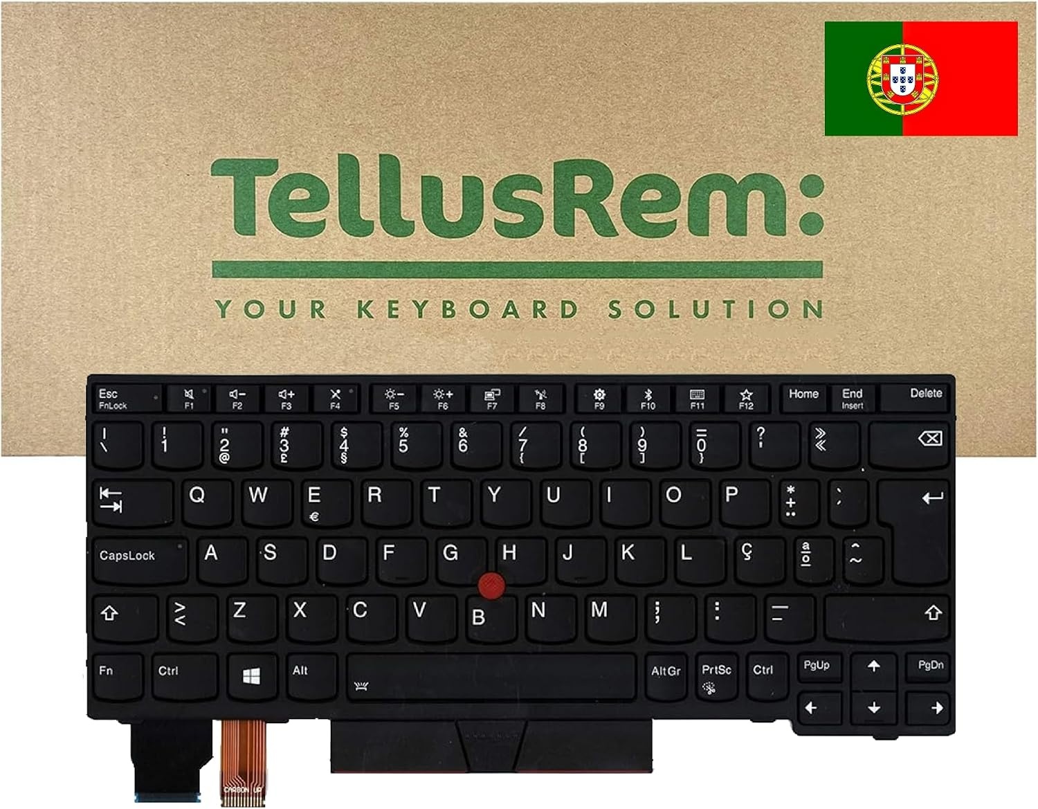 Ersatz-Tastatur für Thinkpad X280, X390, X395 - Mit Hintergrundbeleuchtung -56%