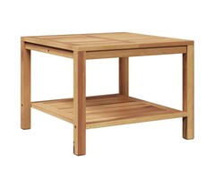 Vidaxl Massiver Teakholz Couchtisch 60x60cm - Natur Design - bis zu 41% sparen