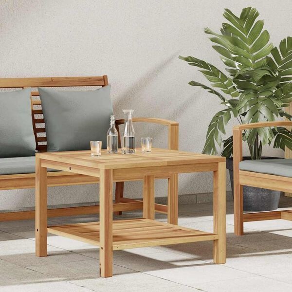 Vidaxl Couchtisch aus massivem Teakholz 60x60cm - Jetzt bis zu 34% günstiger