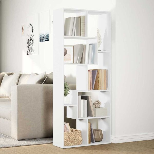 Vidaxl Flexibler Raumteiler & Bücherregal Weiß - Bis zu 35% Rabatt im Outlet