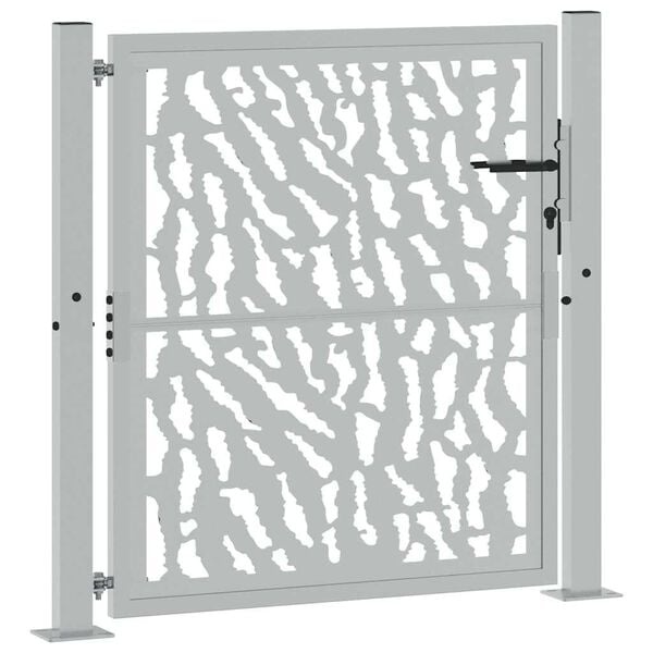 Vidaxl Gartentor aus wetterfestem Stahl, 100x100 cm - Bis zu 35% Rabatt