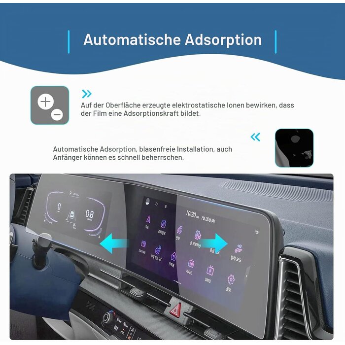 Gafat Kia Sportage NQ5 Schutzfolie Nano Curve - 2er-Set - bis zu 55% reduziert