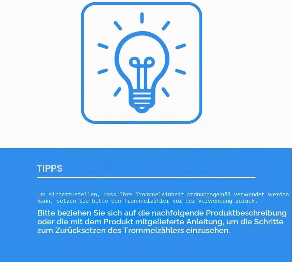 Trommeleinheit für diverse Brother Drucker - jetzt bis zu 51% sparen