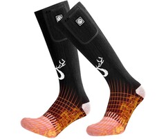 Beheizbare Socken mit 7,4V Akku - Schwarz - Jetzt bis zu 40% sparen