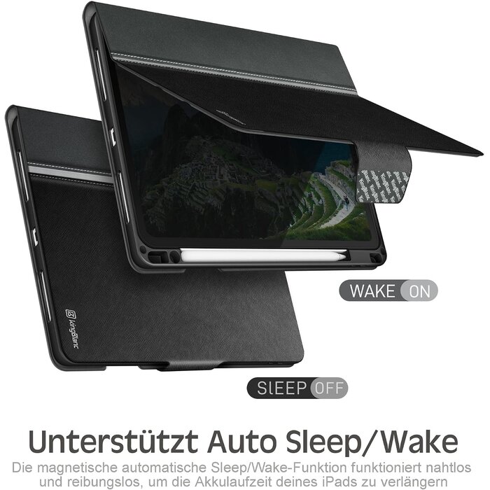 iPad Air 10,9 Zoll Smart Folio Hülle - Schwarz - 57% Rabatt