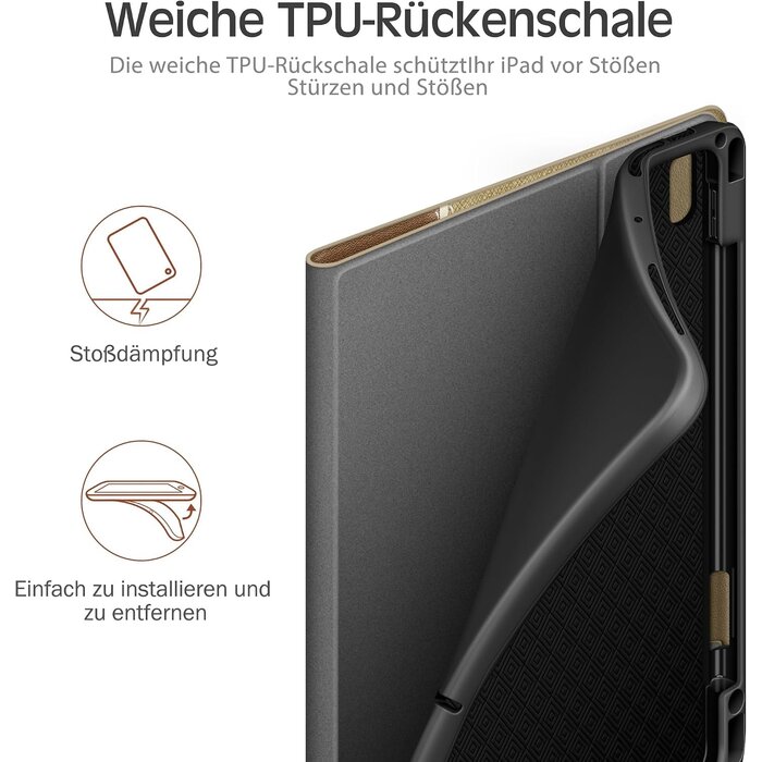 iPad Air Schutzhülle 11" & 10,9" - Vintage Design - 57% Rabatt