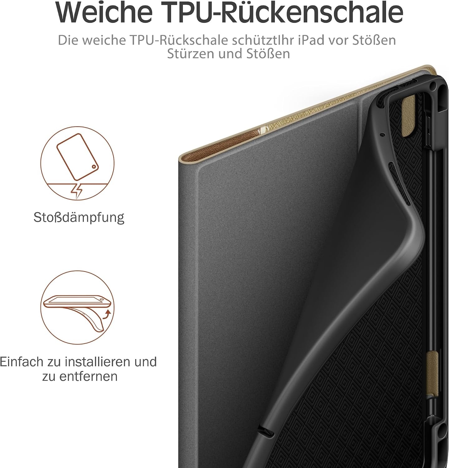 iPad Air Schutzhülle 11" & 10,9" - Vintage Design - 57% Rabatt