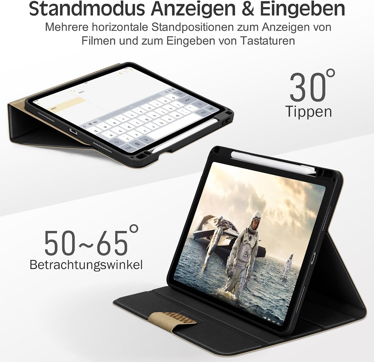 iPad Air Schutzhülle 11" & 10,9" - Vintage Design - 57% Rabatt