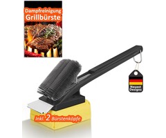 Profi-Grillreinigungsbürste 45 cm mit Schaber - jetzt bis zu 33% sparen