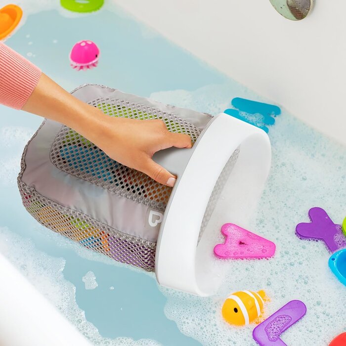 Badespielzeug-Organizer mit Schöpffunktion - Grau - 51% Rabatt