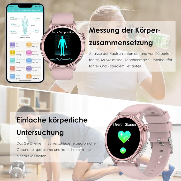Smartwatch mit EKG & Gesundheits-Tracking - Outlet-Deal: bis zu 55% sparen!