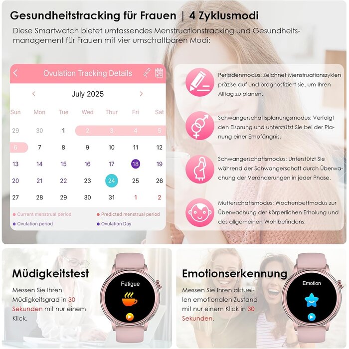 Smartwatch mit EKG & Gesundheits-Tracking - Outlet-Deal: bis zu 55% sparen!