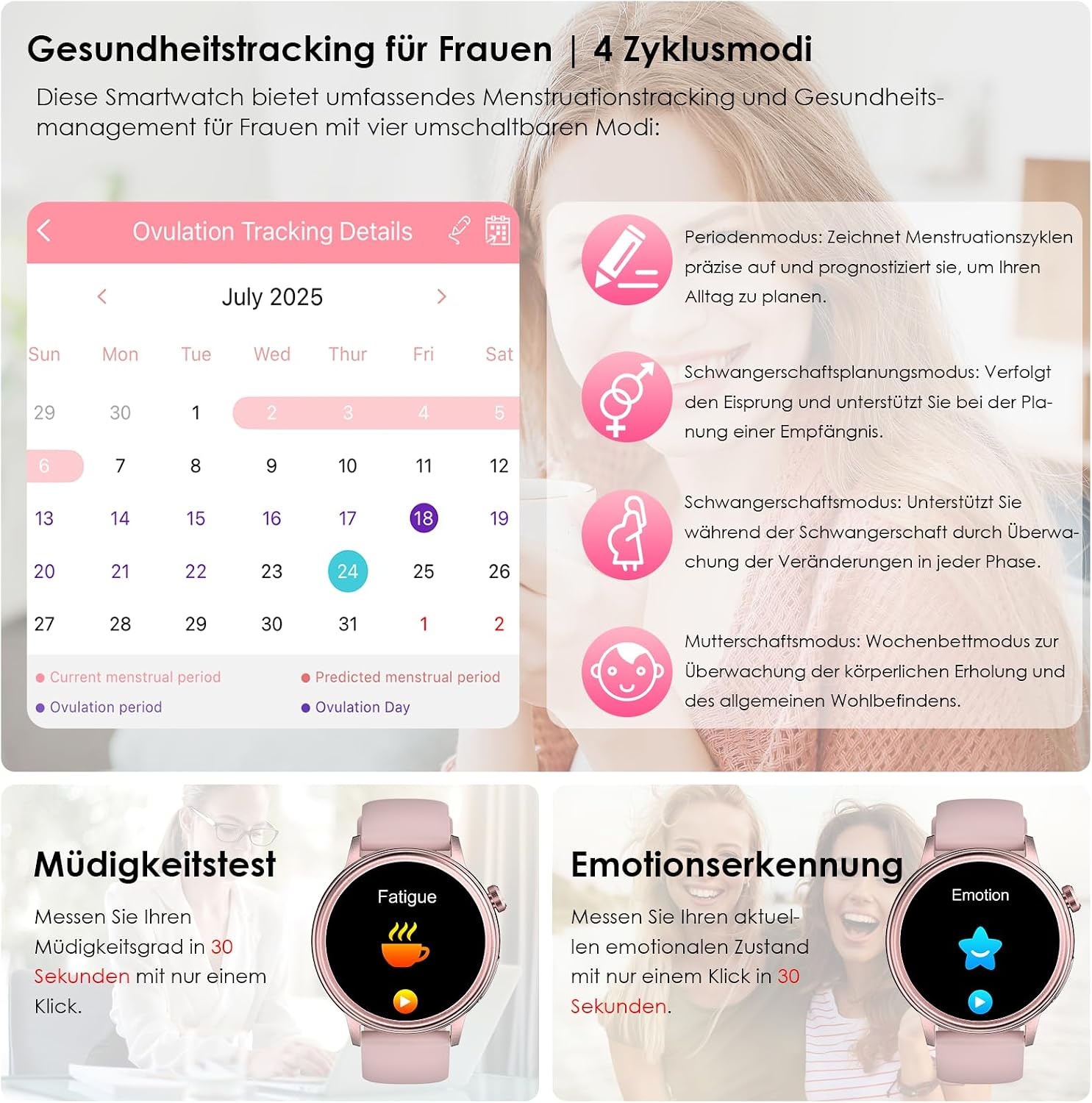 Smartwatch mit EKG & Gesundheits-Tracking - Outlet-Deal: bis zu 55% sparen!