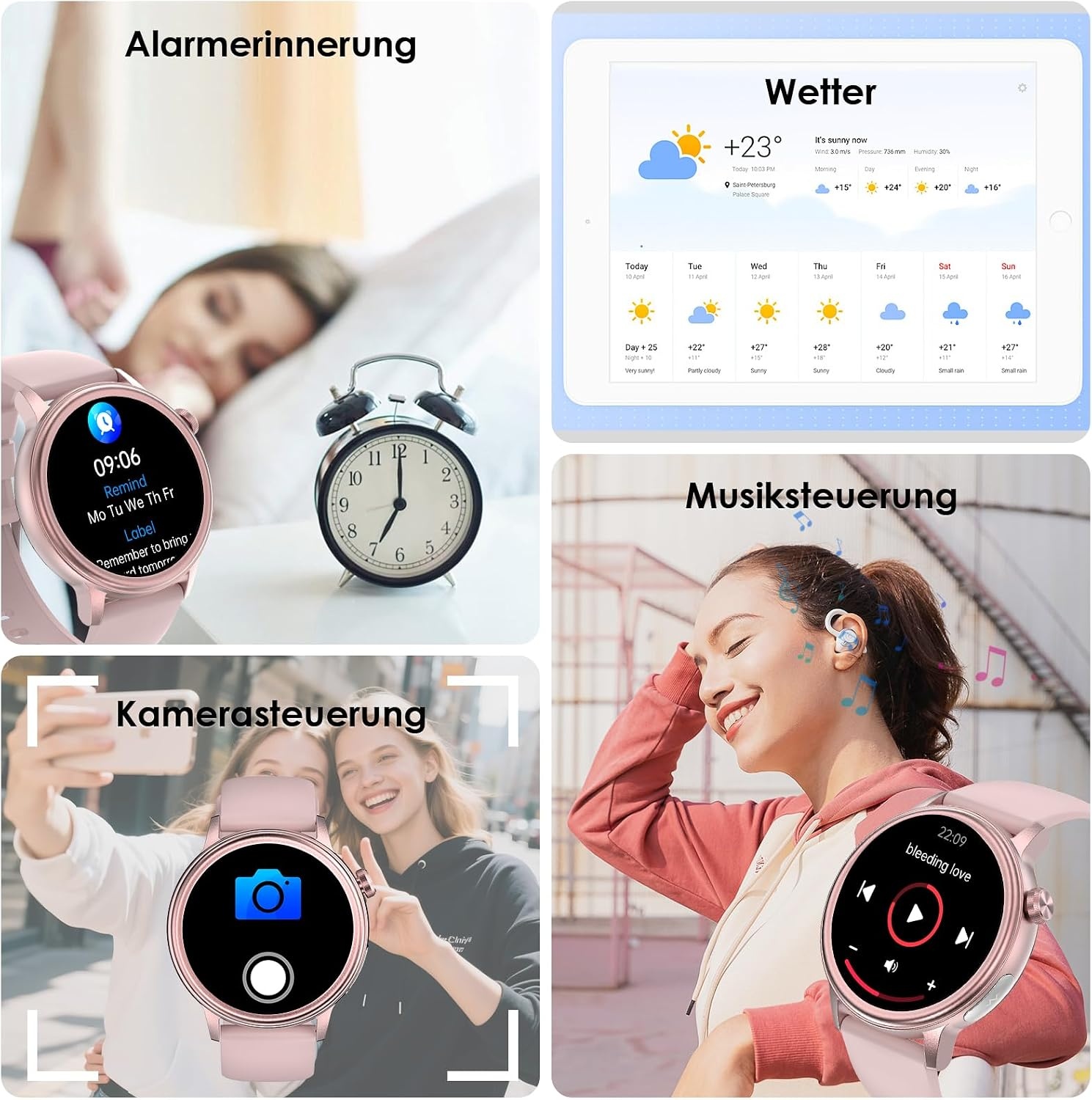 Smartwatch mit EKG & Gesundheits-Tracking - Outlet-Deal: bis zu 55% sparen!