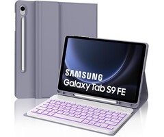 Jademall Tastaturhülle Samsung Galaxy Tab S9 FE 10,9" AZERTY Violett - bis zu 74% Rabatt