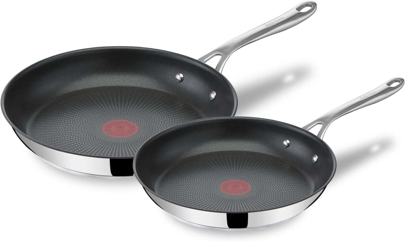 Pfannenset 24 cm & 28 cm Antihaftbeschichtet - Induktionsgeeignet bis zu 29% Rabatt