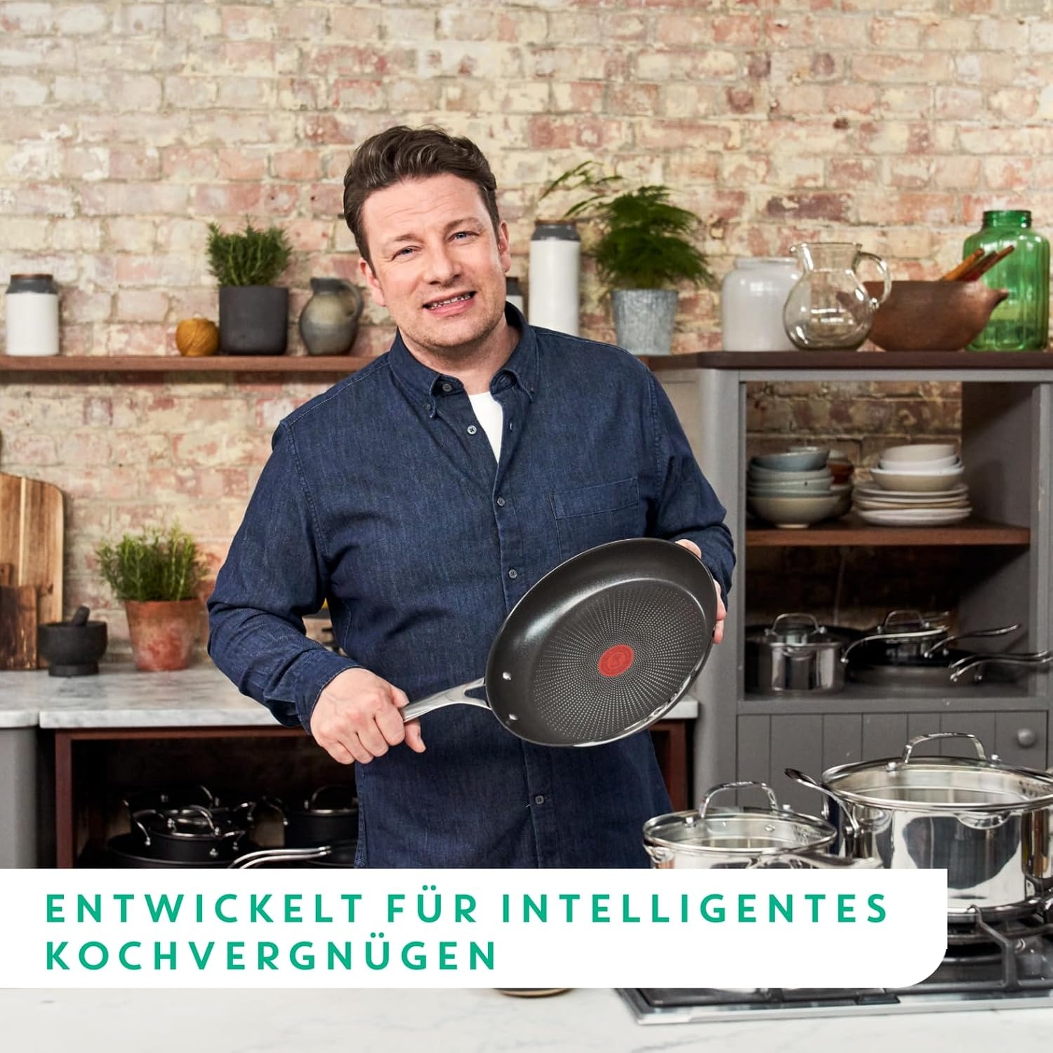Pfannenset 24 cm & 28 cm Antihaftbeschichtet - Induktionsgeeignet bis zu 29% Rabatt