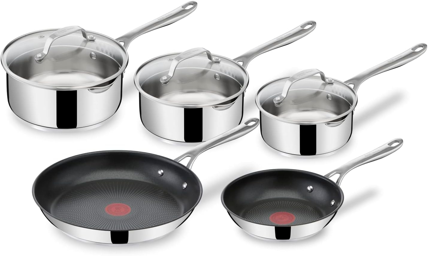 Pfannenset 24 cm & 28 cm Antihaftbeschichtet - Induktionsgeeignet bis zu 29% Rabatt