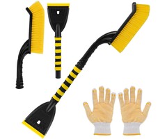 Schneebesen mit Eiskratzer 67 cm - abnehmbar, lackschonend - bis zu 64% Rabatt