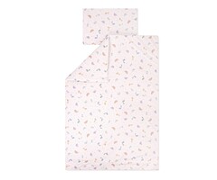 Kinderbettwäsche Set 100x135 cm Little Dinos - Jersey Baumwolle - bis zu 70% Rabatt