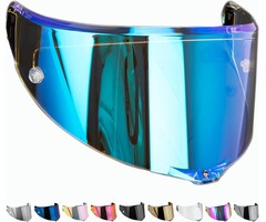 Helmvisier Blau-Revo für AGV Race/Pista - Outlet-Deal: bis zu 68% sparen