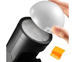 Runder Kuppeldiffusor für Blitzgeräte - Magnetischer Lichtformer bis zu 60% Rabatt