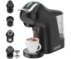5-in-1 Kaffeemaschine 19 Bar - Kompakt & Vielseitig - Jetzt bis zu 34% sparen