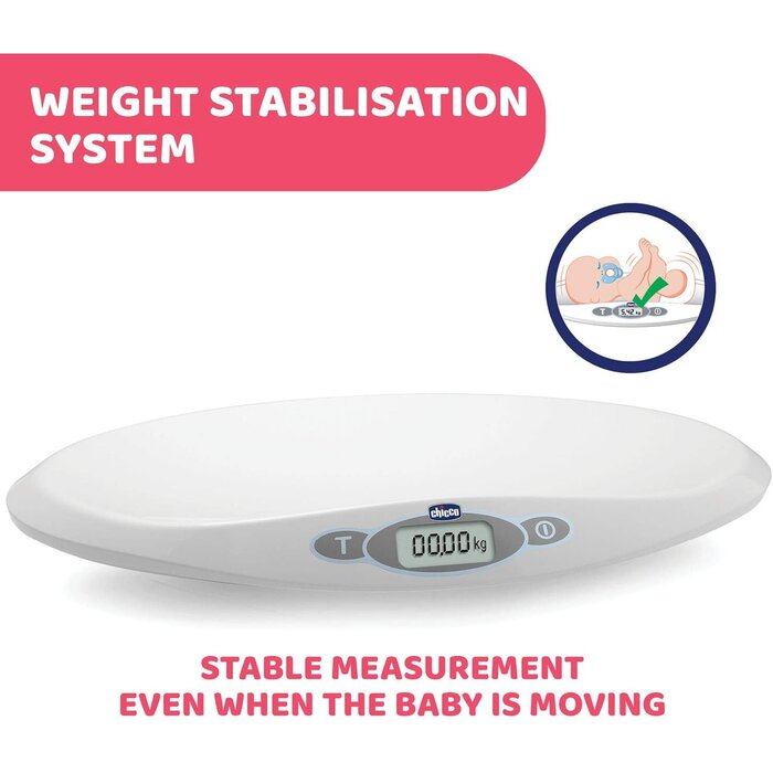 Chicco Digitale Babywaage bis 20 kg - Präzise & Ergonomisch, bis zu 63% reduziert