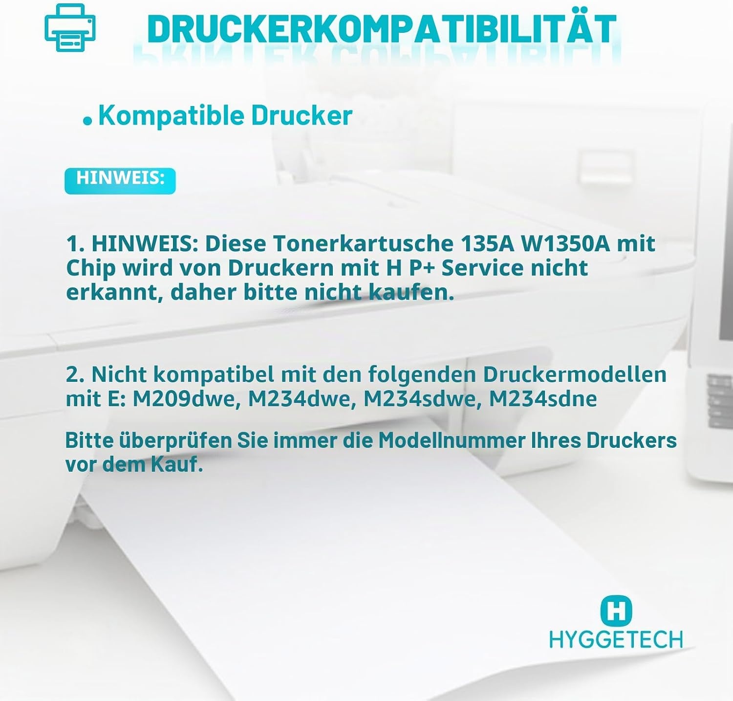 Toner für HP LaserJet M234/M209 - 70% Rabatt - Ausgepackt & Neuwertig