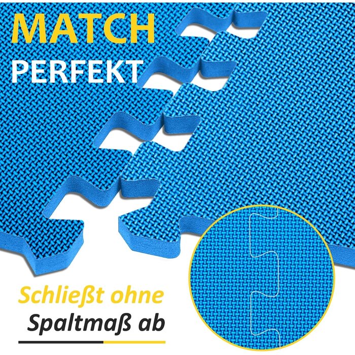 Puzzlematten Set 24-tlg. für Fitness & Sport - bis zu 58% sparen