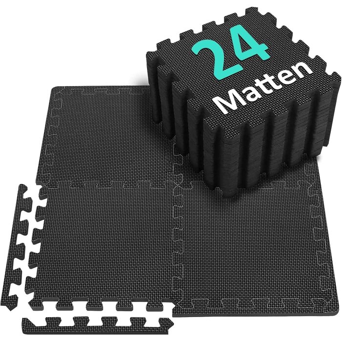 Puzzlematten Set 24-tlg. für Fitness & Sport - bis zu 58% sparen