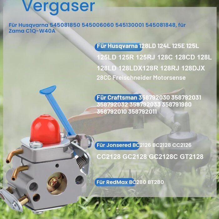 Vergaser-Wartungsset für Motorsensen & Trimmer - bis zu 58% Rabatt