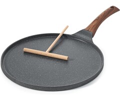 Crêpepfanne 26 cm - Antihaftbeschichtet & Induktionsgeeignet - bis zu 59% Rabatt