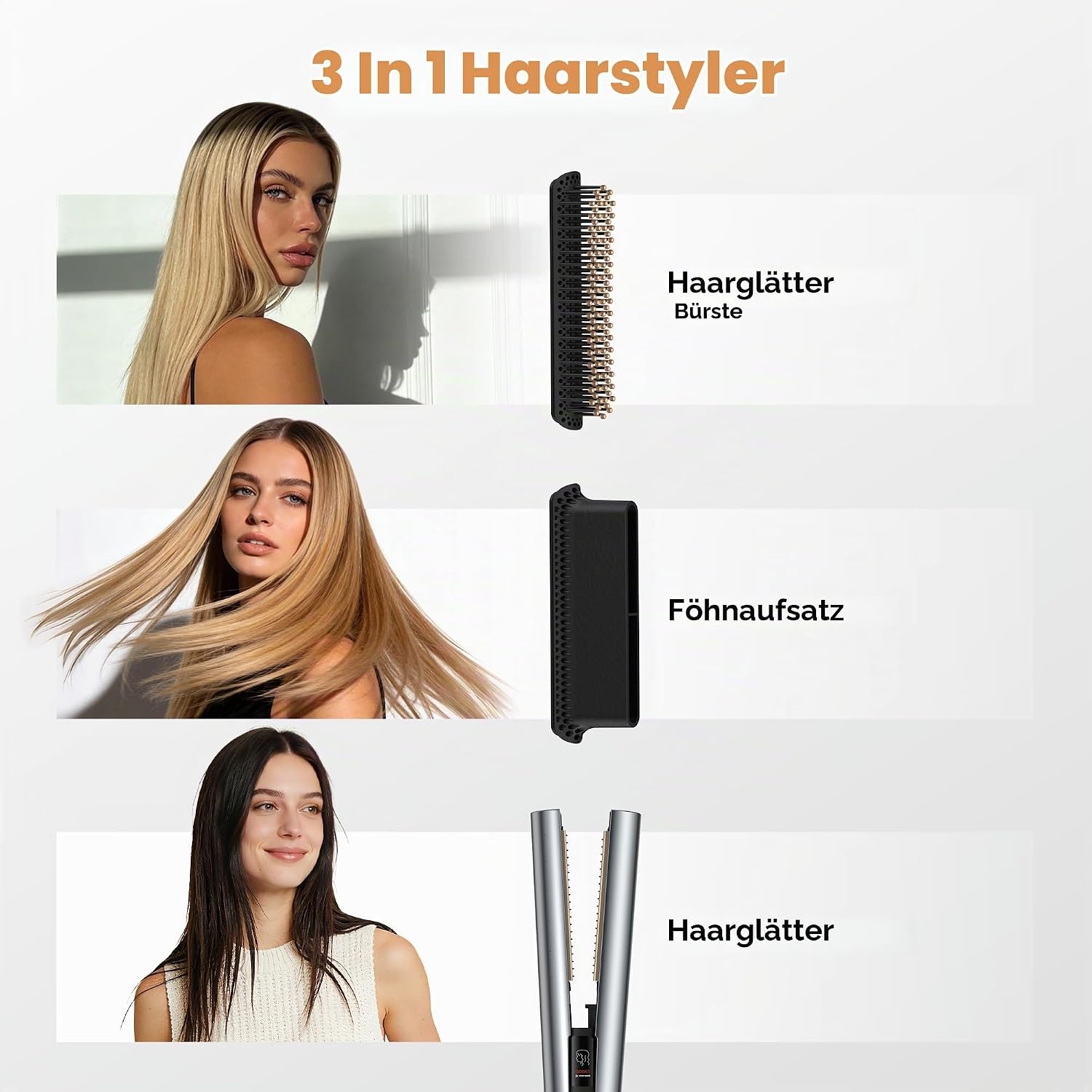 Airstyler Haarglätter - Ionentechnologie - bis zu 61 % Rabatt