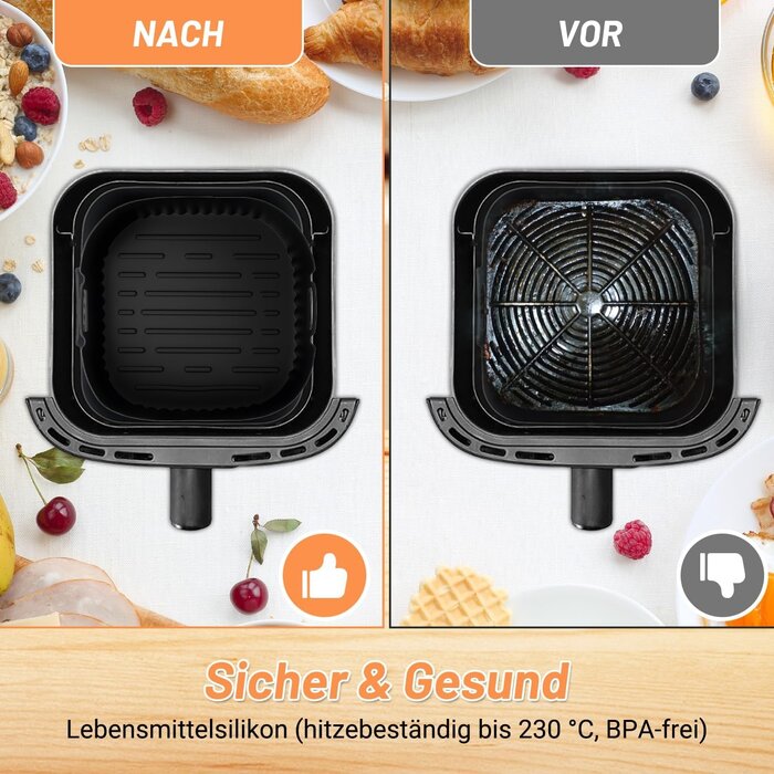 19-tlg. Heißluftfritteusen-Zubehörset - Sparen Sie bis zu 60% im Outlet