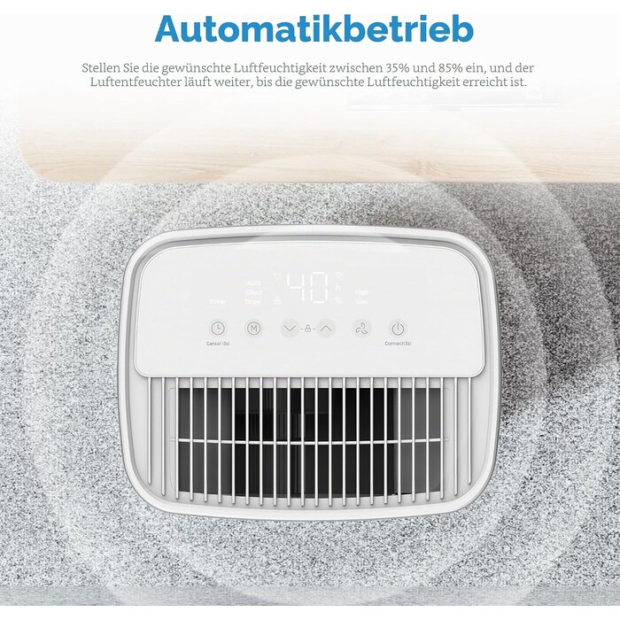 Smarter Luftentfeuchter bis 35 m² - Jetzt bis zu 65% sparen