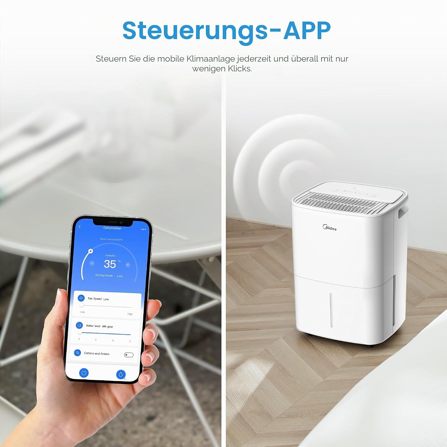 Smarter Luftentfeuchter bis 35 m² - Jetzt bis zu 65% sparen